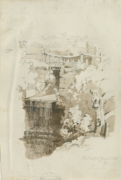 Biddulph - vista rural de Thomas Peploe Wood