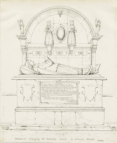 Colwich - Tumba de Robert Wolseley de Thomas Peploe Wood