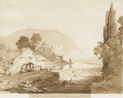 Dovedale - paisaje de Thomas Peploe Wood