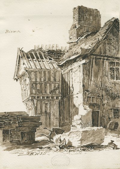 Eccleshall - Salón Biana, 1835 de Thomas Peploe Wood