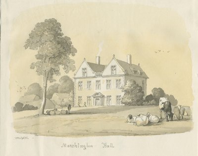 Marchington Hall de Thomas Peploe Wood