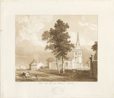 Iglesia de Rolleston de Thomas Peploe Wood