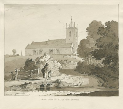 Iglesia de Seighford de Thomas Peploe Wood