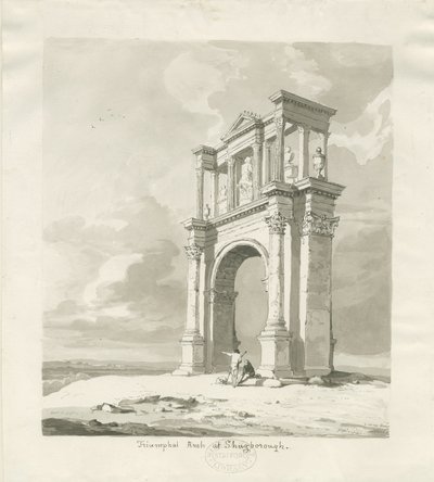 Shugborough - Arco Triunfal de Thomas Peploe Wood