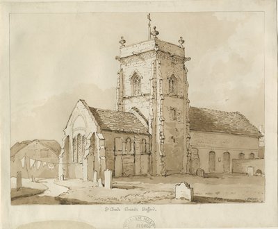 Stafford - Iglesia de St. Chad de Thomas Peploe Wood