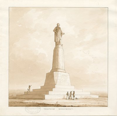 Trentham - Monumento al Duque de Sutherland de Thomas Peploe Wood