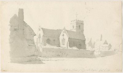 Iglesia de Trysull, 2 Sep 1837 de Thomas Peploe Wood