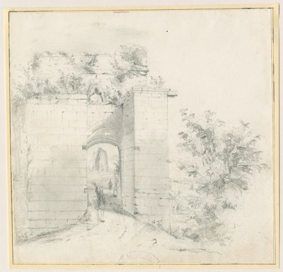 Castillo de Tutbury - Entrada Principal de Thomas Peploe Wood