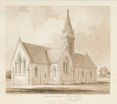 Iglesia de Walton-on-the-Hill [Nueva] de Thomas Peploe Wood