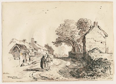 Wetton - Calle del Pueblo de Thomas Peploe Wood