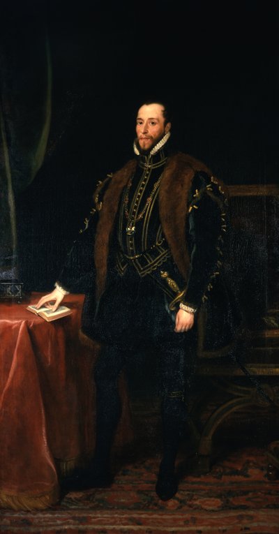 Un retrato histórico de Thomas, 7º Conde de Northumberland de Thomas Phillips