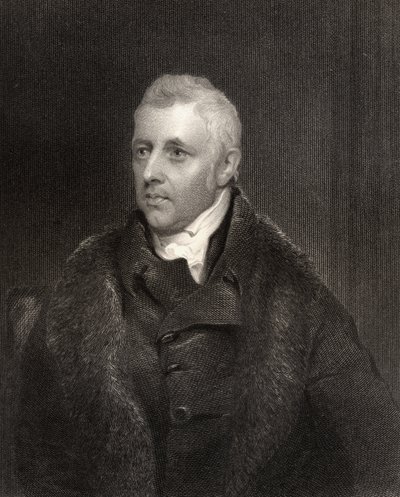 Dudley Ryder, primer conde de Harrowby, grabado por Henry Robinson (1796-1871), de 