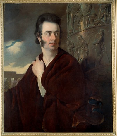 Presunto retrato de Lord Byron (1788 - 1824) poeta británico de Thomas Phillips