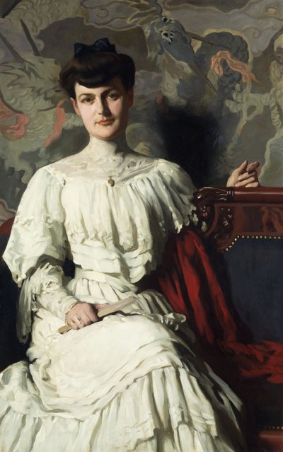 Retrato de Marthe Hientz, c. 1906 de Thomas Pollock Anschutz