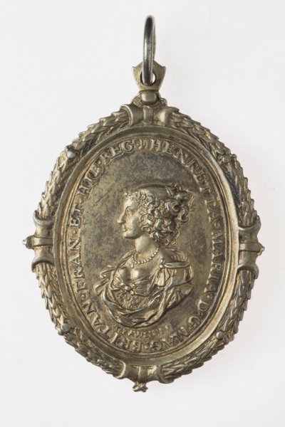 Insignia de apoyo de Carlos I y Henrietta Maria, c.1649 de Thomas Rawlins