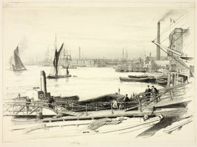 West India Dock de Thomas Robert Way