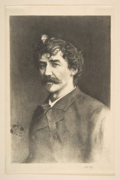 Whistler con el mechón blanco de Thomas Robert Way
