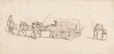 Figuras con un carro y caballos de Thomas Ross