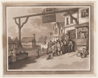 Crawley Una excursión a Brighthelmstone, 1 de junio de 1790 de Thomas Rowlandson, Samuel Alken