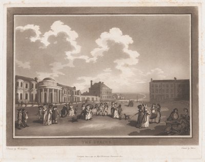 The Steine, una excursión a Brighthelmstone, 1 de junio de 1790 de Thomas Rowlandson, Samuel Alken
