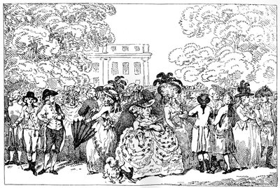 1784, o las modas del día, 1784 de Thomas Rowlandson