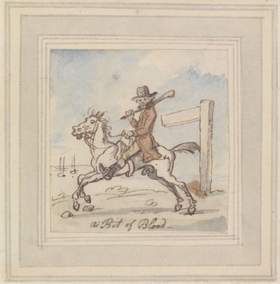 Un poco de sangre de Thomas Rowlandson