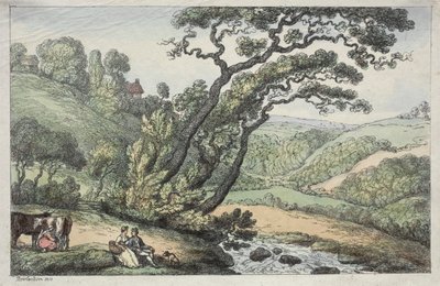 Una Vista de Cornualles de Thomas Rowlandson