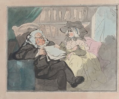 La opinión de un consejero después de retirarse - La consulta legal de Thomas Rowlandson