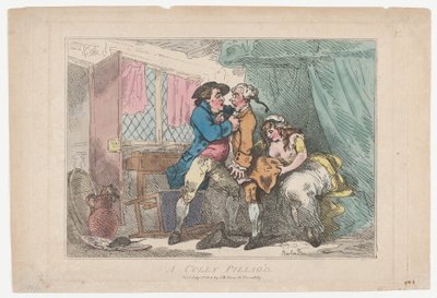 Un pillado, 1 de julio de 1802 de Thomas Rowlandson