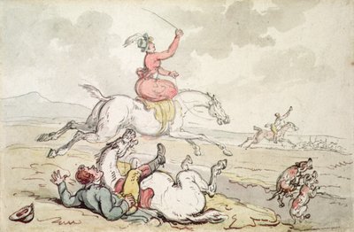 Un Incidente de Caza de Thomas Rowlandson