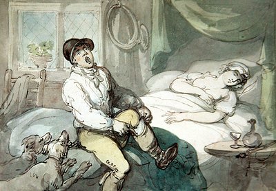 Un Cazador Levantándose de Thomas Rowlandson