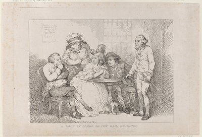 Una mujer en el limbo, o cómo se denegó la fianza a una judía de Thomas Rowlandson