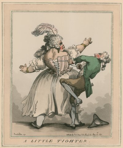 Un poco más apretado de Thomas Rowlandson