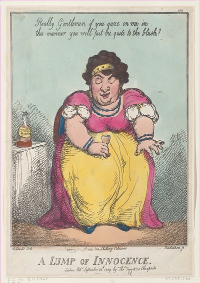 Un trozo de inocencia, 30 de septiembre de 1809 de Thomas Rowlandson