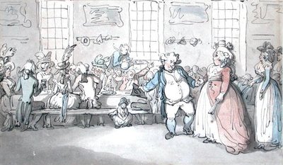 Un Desayuno Público de Thomas Rowlandson