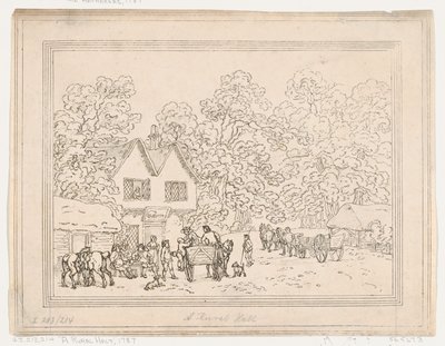 Una parada rural de Thomas Rowlandson