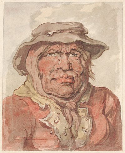 Viuda de un soldado de Thomas Rowlandson