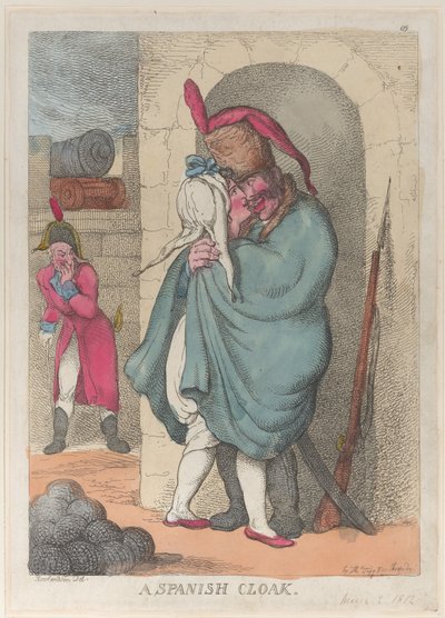 Una capa española, 2 de marzo de 1812 de Thomas Rowlandson