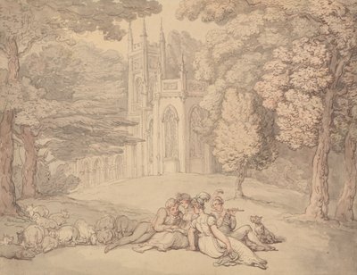 Un idilio veraniego de Thomas Rowlandson