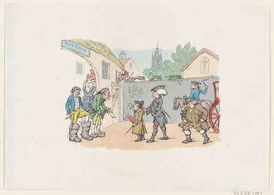Un viaje a tierras extranjeras, 1807 de Thomas Rowlandson