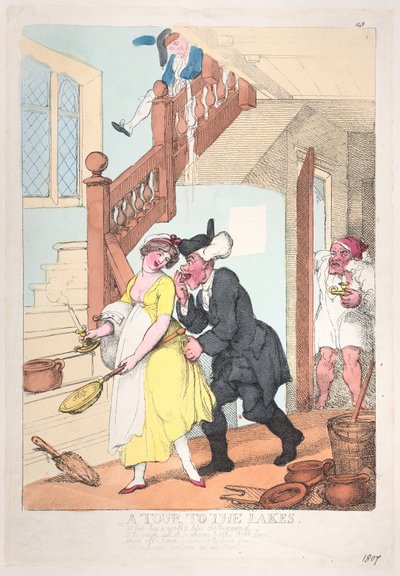 Un recorrido por los lagos, octubre de 1807 de Thomas Rowlandson