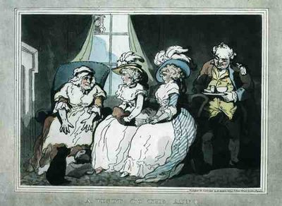Una visita a la tía de Thomas Rowlandson