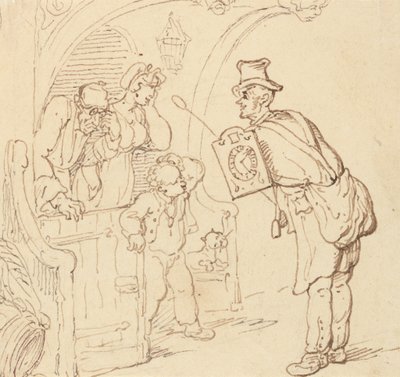 Dibujo del álbum de Thomas Rowlandson