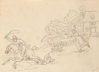 Dibujo del álbum de Thomas Rowlandson