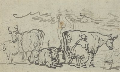 Dibujo del álbum de Thomas Rowlandson