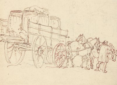 Dibujo del álbum de Thomas Rowlandson