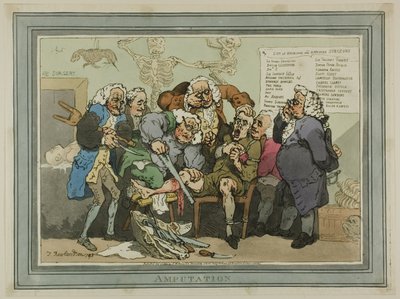 Amputación de Thomas Rowlandson