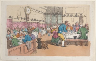 Un restaurante de Thomas Rowlandson