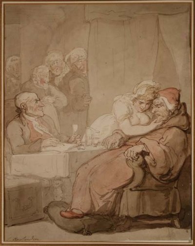 Un ojo en el testamento de Thomas Rowlandson