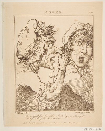 Ira de Thomas Rowlandson